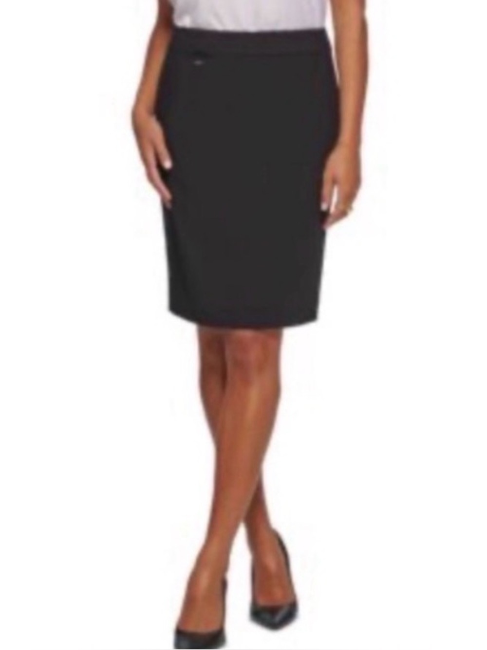 New York and Company size 8 Black Pencil Skirt